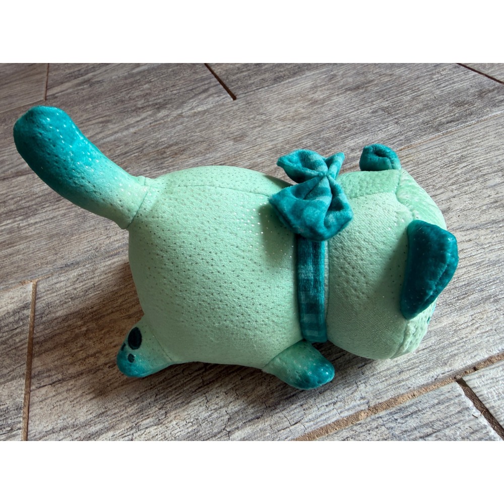 Aphmau MeeMeows Mystery Plush Kim Cat Stuffed Animal Green Sparkly Cat